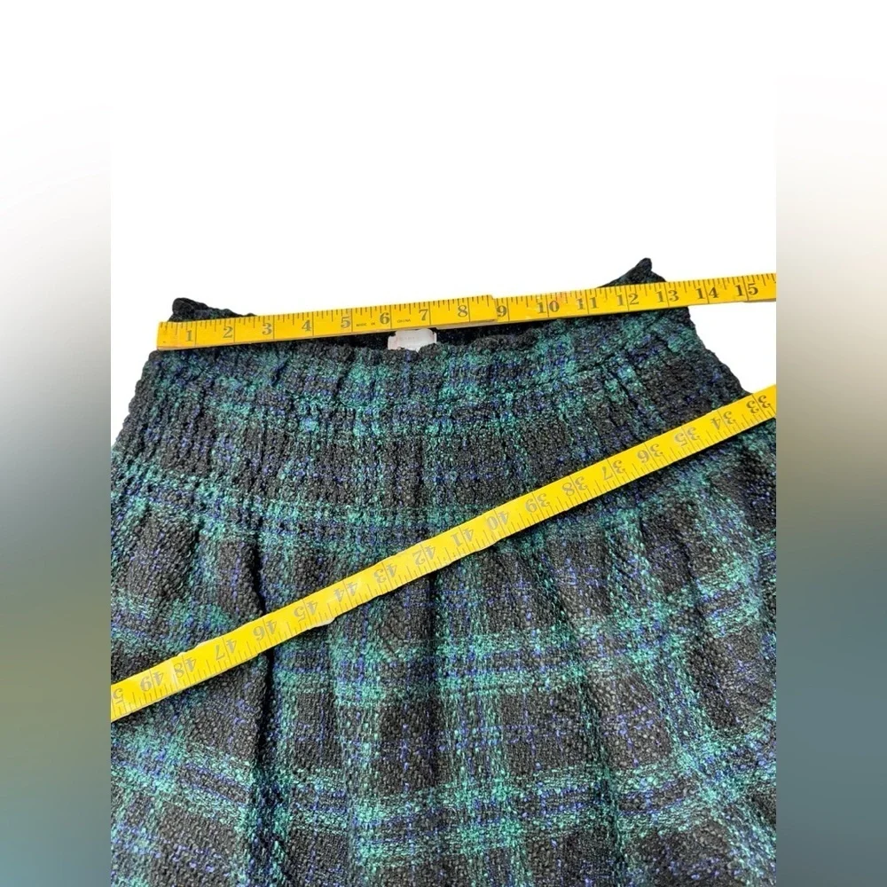 Plaid Blue Skirt